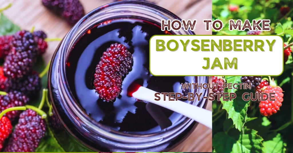 How to Make Boysenberry Jam Without Pectin